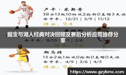 jiuyou.com掘金与湖人经典对决回顾及赛后分析应用推荐分享